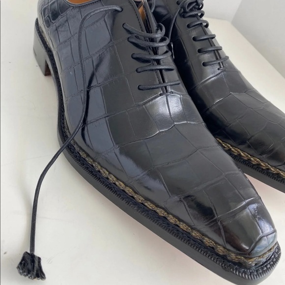 CAPORICCI 1400 genuine alligator shoes art:1400 - Picture 8 of 13